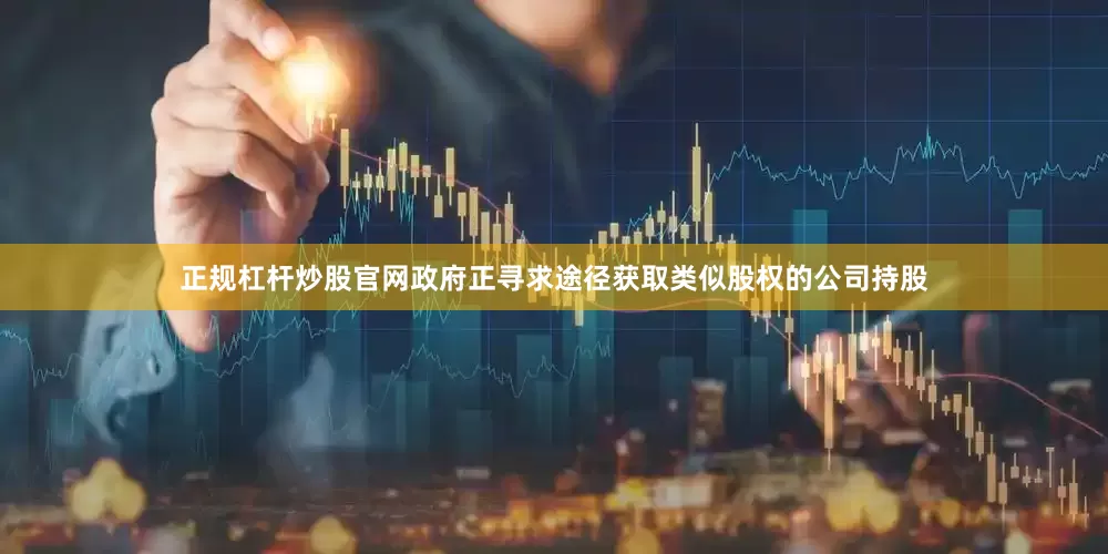 正规杠杆炒股官网政府正寻求途径获取类似股权的公司持股